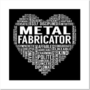 Metal Fabricator Heart Posters and Art